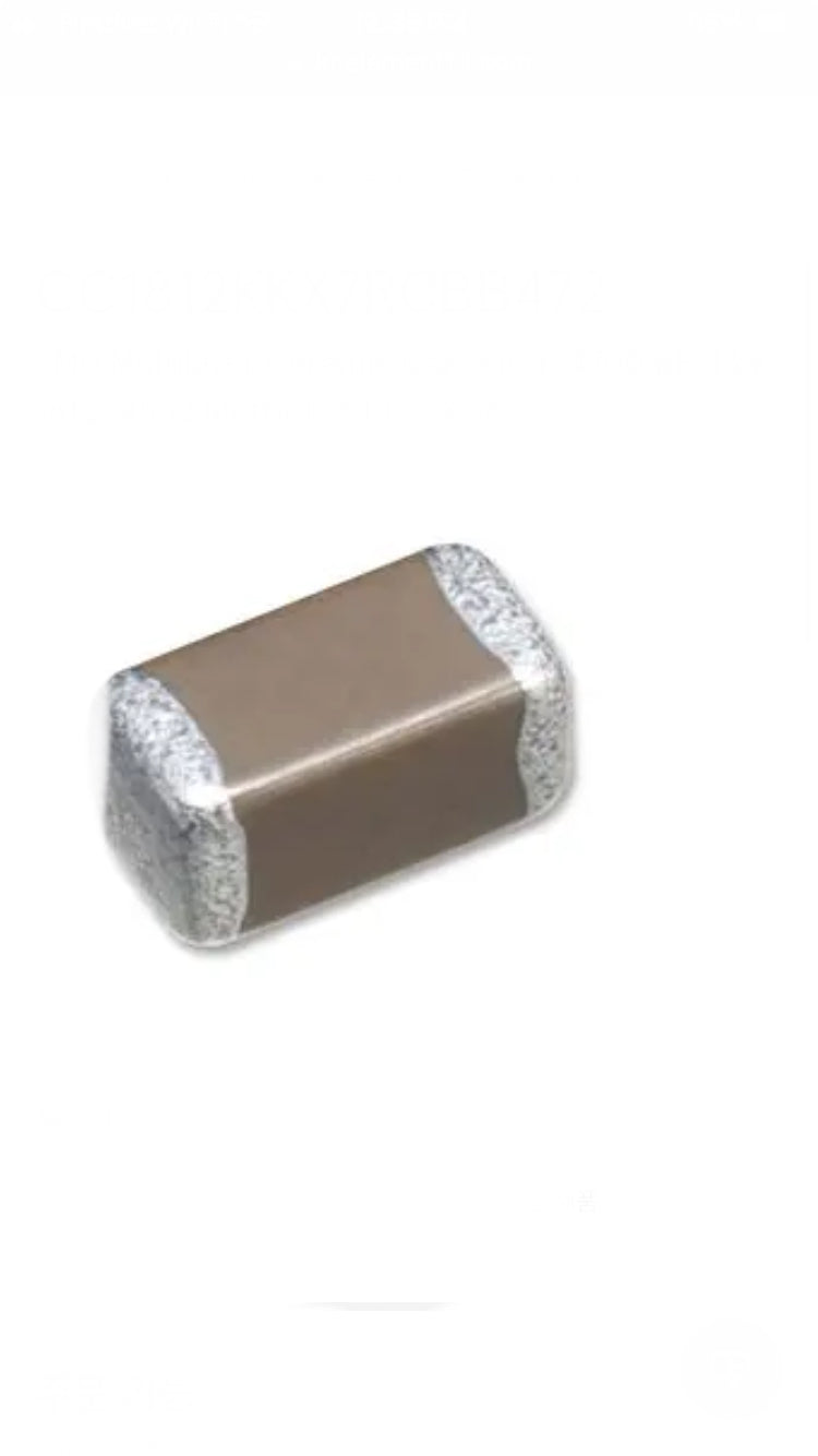 YAGEO CC1812KKX7RCBB472
